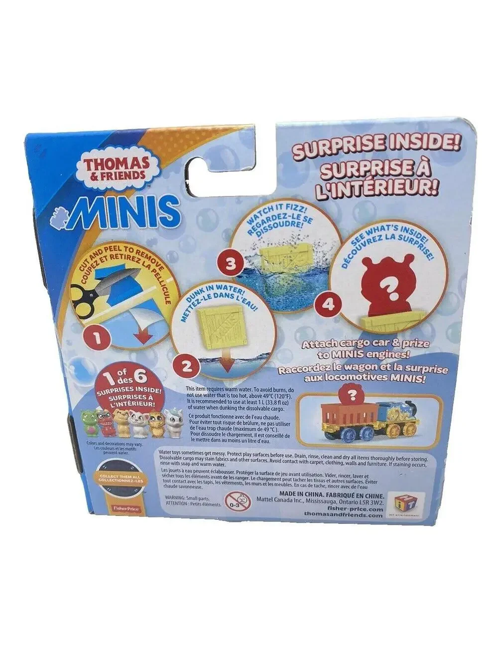 Thomas & Friends Minis Fizz 'N Go Cargo Surprise Set Percy New #1 Toy Train